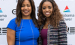 (L-R), Michelle Rice, TV One Interim GM, and Tamika Mallory, activist and national co-chai...