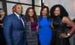 (L-R), Jonathan Porter, Alabama Power, VP Birmingham Division, Tamika Mallory, activist an...