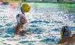 Duje Zivkovic (#10 Montpellier WP) during water polo match between Pays d'Aix Natation and...