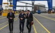 Deputy Prime Minister, Minister of Economic Development and Finance Mateusz Morawiecki (C)...
