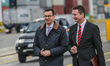 Deputy Prime Minister, Minister of Economic Development and Finance Mateusz Morawiecki (L)...