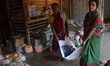 Indian women workers  prepares  “Diyas”  or Earthen Lamp  at a workshop  for the upcoming...