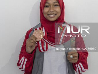 RESTI, an athlete from Banten, Table Tennis Player with silver Medal in Indonesai Para Games, candidate for Asean Games Athlete from Indones...