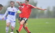 Austria's Marcel Monsberger vs Luxembourg's Loris Bernardy during European Under-17 Champi...