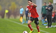 Austria's Noah Eyawo during European Under-17 Championship 2018, Qualifying Round soccer m...