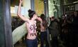 Members of French feminists group Femen demonstrate against French-Polish director Roman P...