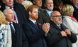 His Royal Highness Prince Harry during Old Mutual Wealth Series between England against Ar...