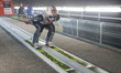 Anders Fannemel (NOR),  competes in the training session during the FIS Ski Jumping World...