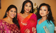 Indians dressed in fancy attire during the Diwali Gala Celebration held in Mississauga, On...