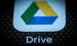 The Google Drive storage application is seen on a portable device in this photo illustrati...