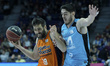 Fernando San Emeterio of the Valencia Baske during the ACB League match between the Estudi...