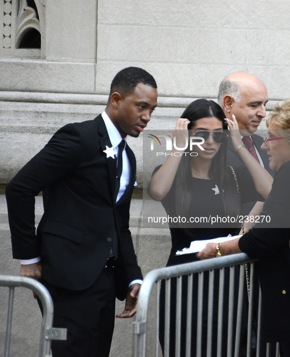 Terrence Jenkins attends Joan Rivers's Funeral on September 7, 2014 at Temple Emanu-El in New York City. 

photo by Robin Platzer/Twin Ima...