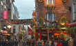 A general view of a busy Temple Bar area, during the Christmas Season 2017, just a few day...