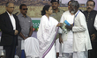 Mamata Banerjee Chief Minister of West Bengal provides with financial assistance  to villa...