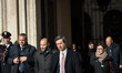 Minister of Justice Andrea Orlando leaves the Chigi Palace at the end of the Council of Mi...