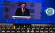 South Korea delegate address at the  Bengal Global Business Summit on January 16,2018 in K...