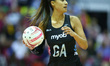 Maria Folau (nee Tutaia) of New Zealand Silver Ferns
during Vitality Netball Internationa...