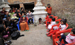 5 girls from the community of Bajracharya takes part in the selection for the new Living G...