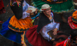 With the dance of the'cholas', the Taita Carnival celebrations begin in the central park o...