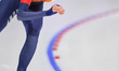 Esmee Visser from the Netherlands competes during ladies' 5000m event of speed skating at...