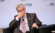 Alfonso Dastis at the panel. The prime minister of the Netherlands Mark Rutte, Tarō Kōno...