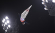 Naoya Tabara of Japan competes during men's aerials qualification match of freestyle skiin...