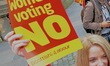 Johann Lamont the Labour leader in Scotland held a rally for the "Women Voting No" campaig...