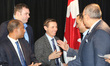 Patrick Brown, the former leader of the Ontario Progressive Conservative Party, held a ral...