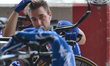 Italy's Elia Viviani from Quick Step Floors seen during his preparation ahead of the fourt...