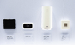 New 5G Hawei devices, (L to R), Huawey C-V2X T-BOX, Huawei 5G Mobile wifi, Huawei 5G CP (S...