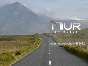 A view of Connemara near Fountainhill area. Connemara, County Galway, Ireland. Photo: Artur Widak /NurPhoto (