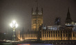 View of Palace of Westminster in London, UK, on 20 February 2018. Houses of Parliament. It...
