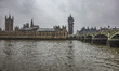 View of Palace of Westminster in London, UK, on 20 February 2018. Houses of Parliament. It...