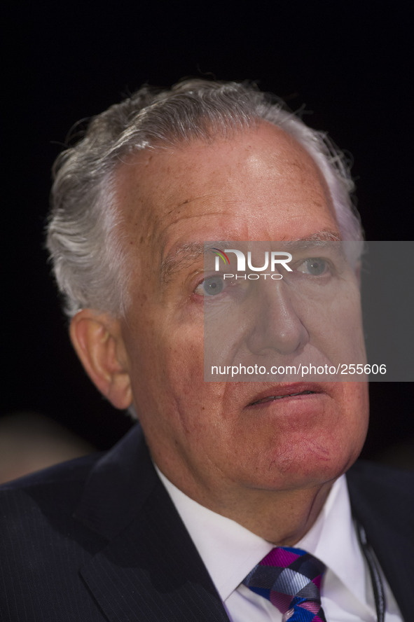 Peter Hain MP at the 2014 Annual Labour Conference in Manchester.