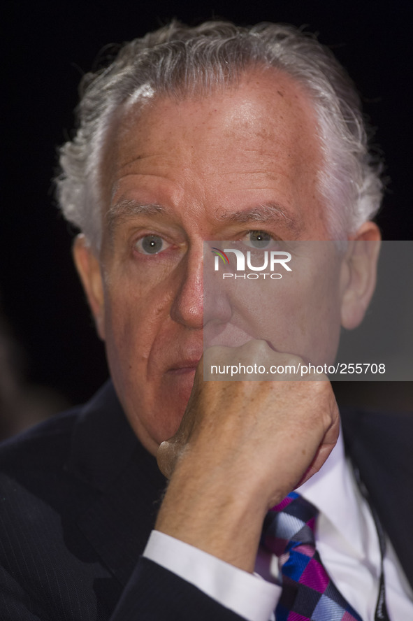 Peter Hain MP at the 2014 Annual Labour Conference in Manchester.