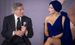 20140922 - BRUSSELS, BELGIUM: US singer Tony Bennett and US singer Lady Gaga pictured duri...