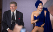 20140922 - BRUSSELS, BELGIUM: US singer Tony Bennett and US singer Lady Gaga pictured duri...