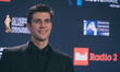 Roberto Bolle walks a red carpet ahead of the 62nd David Di Donatello awards ceremony on M...