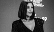 Monica Bellucci walks a red carpet ahead of the 62nd David Di Donatello awards ceremony on...