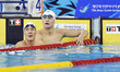 (140923) -- INCHEON, Sept. 23, 2014 () -- Sun Yang (R) of China and Park Taehwan of South...