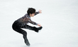 Shoma Uno of Japan performs during the men short program competition at the 2018 ISU World...