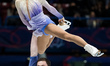 Aljona Savchenko (Top) and Bruno Massot of Germany perform during the pairs free skating c...
