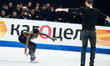 Vanessa James (L) and Morgan Cipres of France perform during the pairs free skating compet...