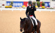 (140924) -- INCHEON, Sept. 24, 2014 () -- Hua Tian of China competes during the eventing i...