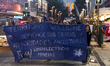 Members of the Mapuche - williche communities demonstrate in support of the Machi (Mapuche...