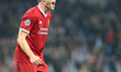 Liverpool's James Milnerduring the UEFA Champions League Quarter Final Second Leg match b...