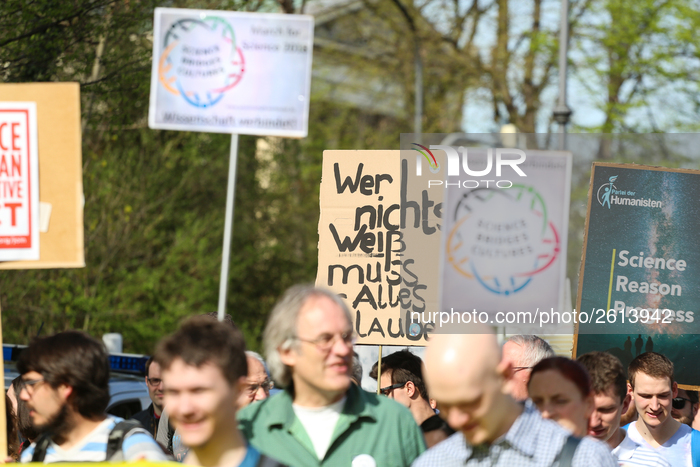March for Science in Munich