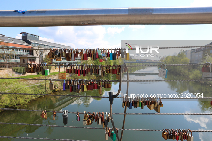 Sunny and hot spring day in Bamberg
