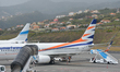 SmartWings, a Czech airline Travel Service plane and Polish Charter airline Enter Air plan...