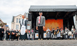 April 27th, Boxtel. Every King's Day the giant "Jas de Keistamper" and his girlfriend the...